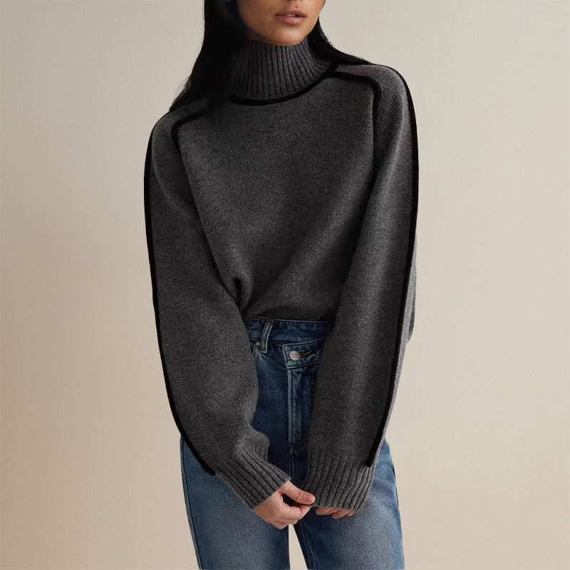 Pull Femme Col Roulé Confortable en Polyester – Plusieurs Couleurs 5