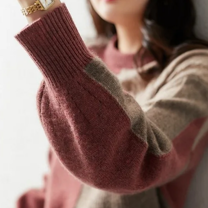 Pull Femme Longs Manches Polyester Doux 1