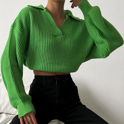 Pull Femme Tricoté Polyester Confortable 3